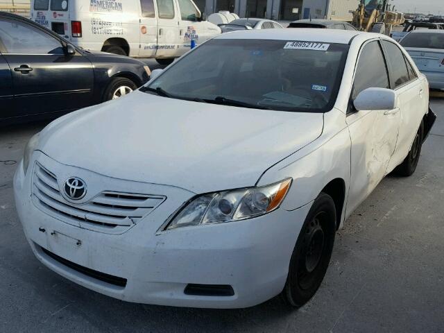 4T1BE46K67U667115 - 2007 TOYOTA CAMRY NEW WHITE photo 2