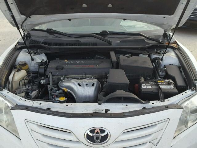 4T1BE46K67U667115 - 2007 TOYOTA CAMRY NEW WHITE photo 7