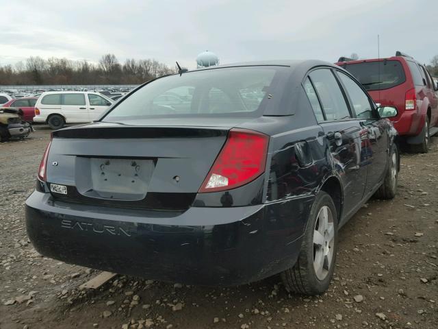 1G8AL55F06Z103424 - 2006 SATURN ION LEVEL BLACK photo 4