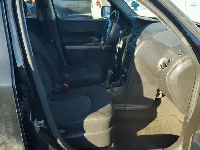 3GNCA13B59S613631 - 2009 CHEVROLET HHR LS BLACK photo 5