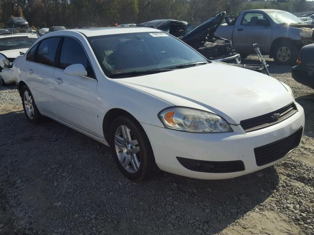 2G1WT58N279284237 - 2007 CHEVROLET IMPALA LT WHITE photo 1