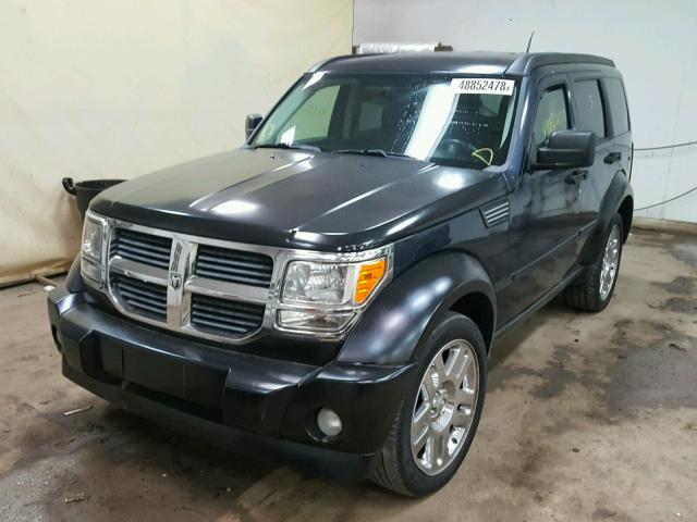 1D8GU58K48W128550 - 2008 DODGE NITRO SLT BLUE photo 2