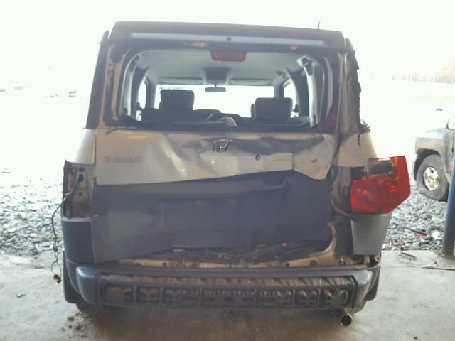 5J6YH28675L014168 - 2005 HONDA ELEMENT EX BLUE photo 9