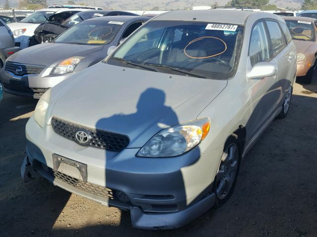 2T1KY38E73C047698 - 2003 TOYOTA COROLLA MA SILVER photo 2