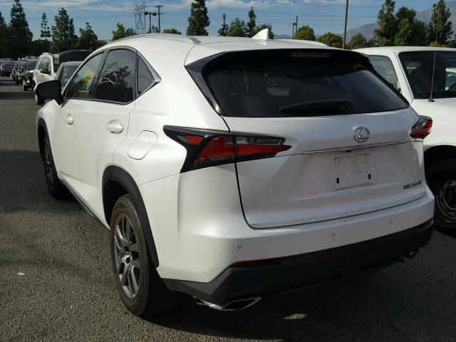 JTJYARBZ6G2024363 - 2016 LEXUS NX 200T WHITE photo 3