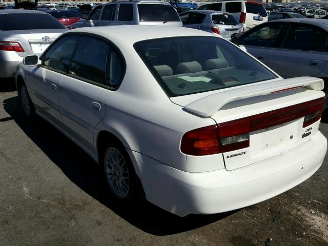 4S3BE625646204049 - 2004 SUBARU LEGACY L S WHITE photo 3