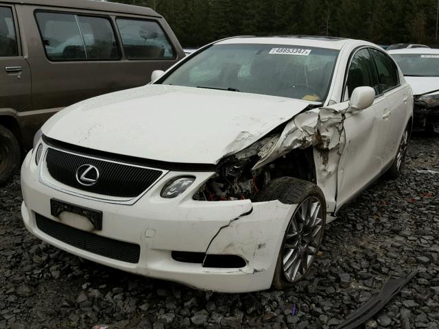 JTHCH96S060017326 - 2006 LEXUS GS GENERAT WHITE photo 2