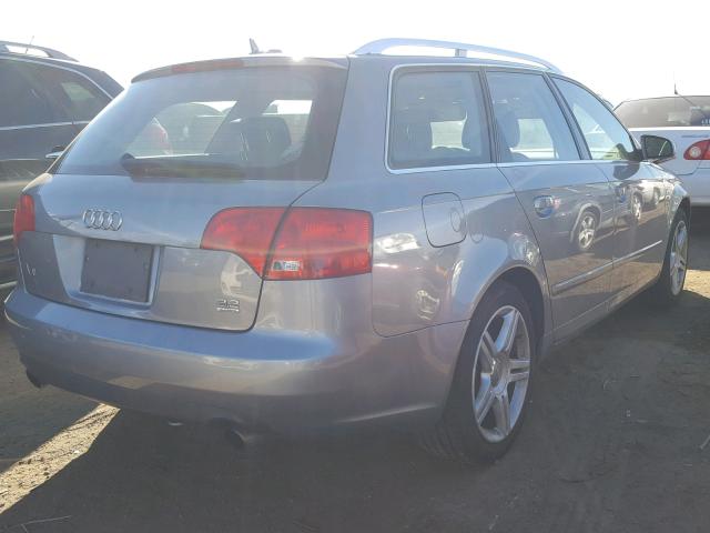 WAUKH78E16A152718 - 2006 AUDI A4 3.2 AVA GRAY photo 4