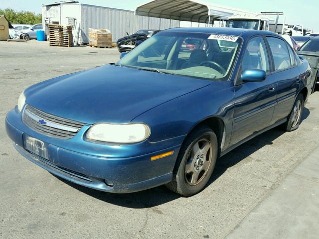 1G1NE52J23M611714 - 2003 CHEVROLET MALIBU LS Dəniz mavisi foto 2