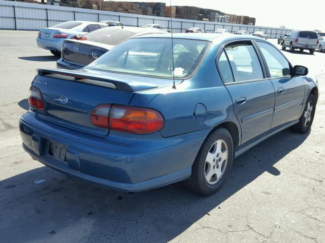 1G1NE52J23M611714 - 2003 CHEVROLET MALIBU LS Dəniz mavisi foto 4