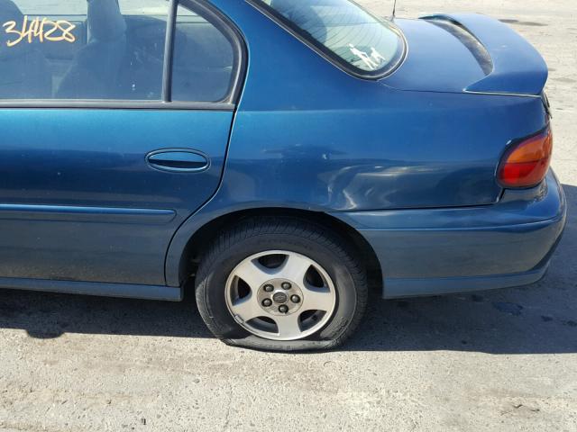 1G1NE52J23M611714 - 2003 CHEVROLET MALIBU LS Dəniz mavisi foto 9