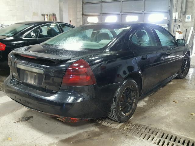 2G2WP522541219262 - 2004 PONTIAC GRAND PRIX BLACK photo 4