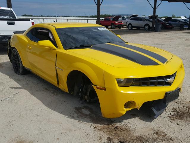 2G1FA1EV9A9115360 - 2010 CHEVROLET CAMARO LS YELLOW photo 1