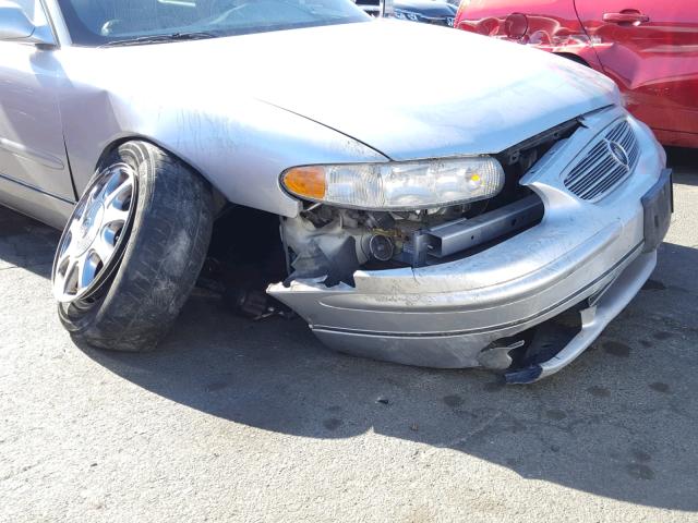 2G4WB55K541303681 - 2004 BUICK REGAL LS SILVER photo 9