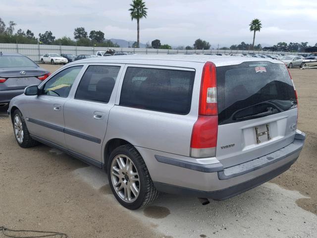 YV1SW53D411124376 - 2001 VOLVO V70 T5 TUR SILVER photo 3