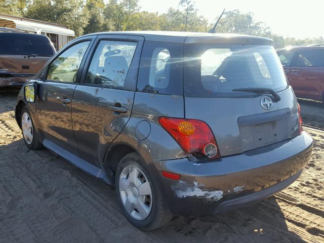 JTKKT624X50087540 - 2005 TOYOTA SCION XA GRAY photo 3