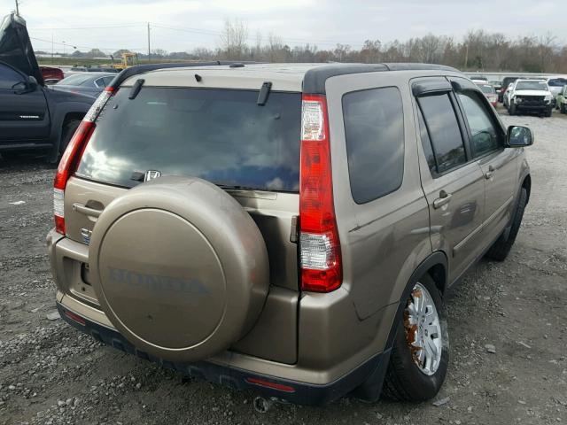 SHSRD789X6U425252 - 2006 HONDA CR-V SE GOLD photo 4