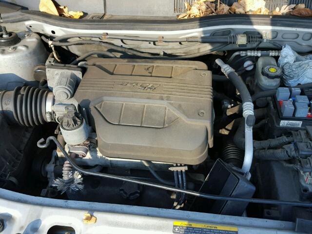 2CNDL63F656049743 - 2005 CHEVROLET EQUINOX LT SILVER photo 7