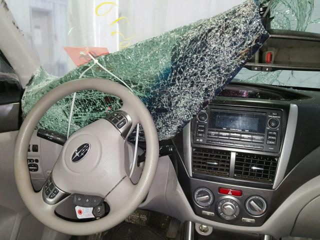 JF2SHADC3BH778133 - 2011 SUBARU FORESTER 2 GRAY photo 9