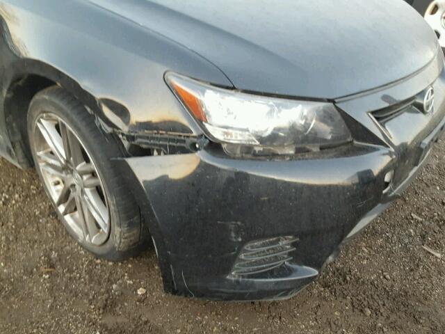 JTKJF5C74B3018424 - 2011 TOYOTA SCION TC 黑色 照片 10