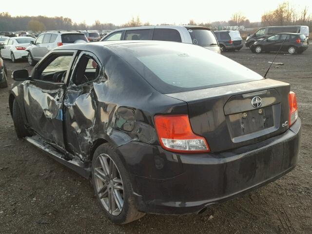 JTKJF5C74B3018424 - 2011 TOYOTA SCION TC 黑色 照片 3