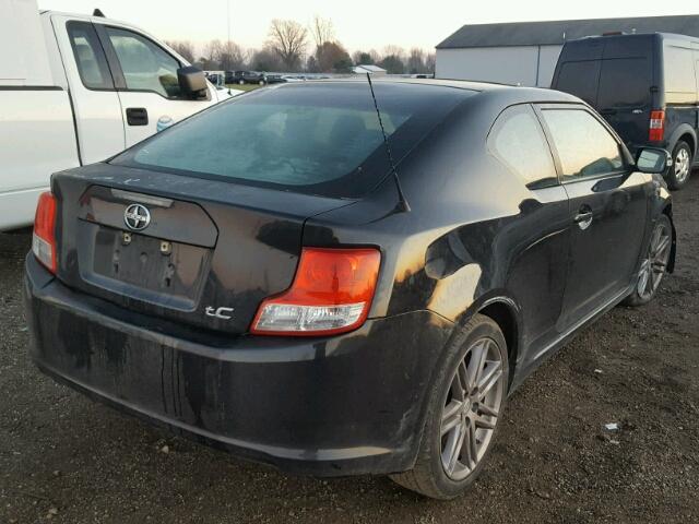 JTKJF5C74B3018424 - 2011 TOYOTA SCION TC 黑色 照片 4