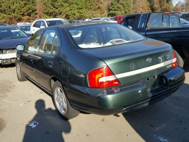 1N4DL01D51C125852 - 2001 NISSAN ALTIMA XE GREEN photo 3