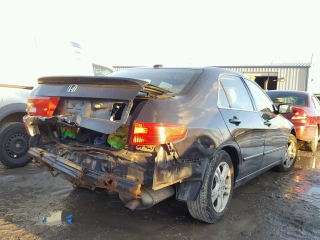 1HGCM56895A099349 - 2005 HONDA ACCORD EX BLACK photo 4