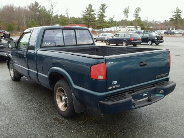 1GCCS1944WK227921 - 1998 CHEVROLET S TRUCK S1 BLUE photo 3