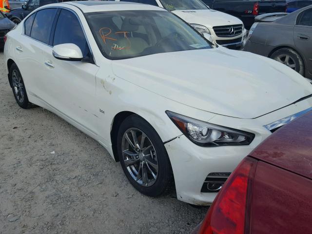 JN1EV7AP1HM743365 - 2017 INFINITI Q50 PREMIU WHITE photo 1