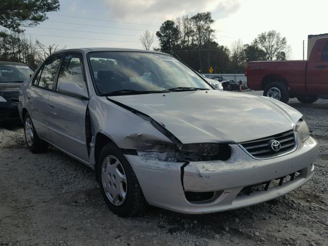 2T1BR12E51C387813 - 2001 TOYOTA COROLLA CE GRAY photo 1