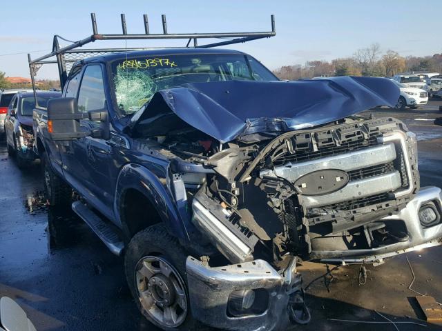 1FT7X2B65CEB32041 - 2012 FORD F250 SUPER BLUE photo 1