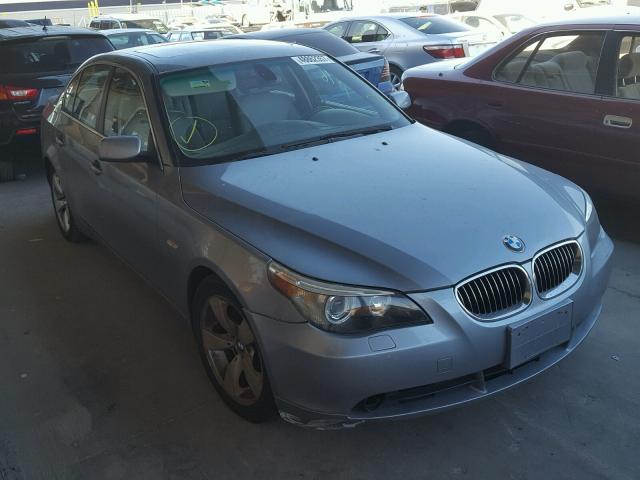 WBANE53557CY08121 - 2007 BMW 525 I GRAY photo 1