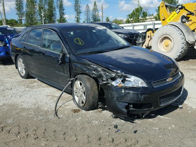 2G1WB5EK7B1334618 - 2011 CHEVROLET IMPALA LT BLACK photo 1