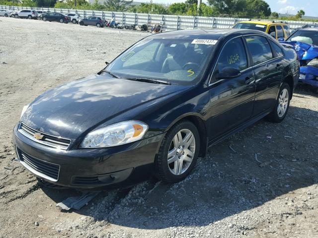 2G1WB5EK7B1334618 - 2011 CHEVROLET IMPALA LT Սև լուսանկար 2