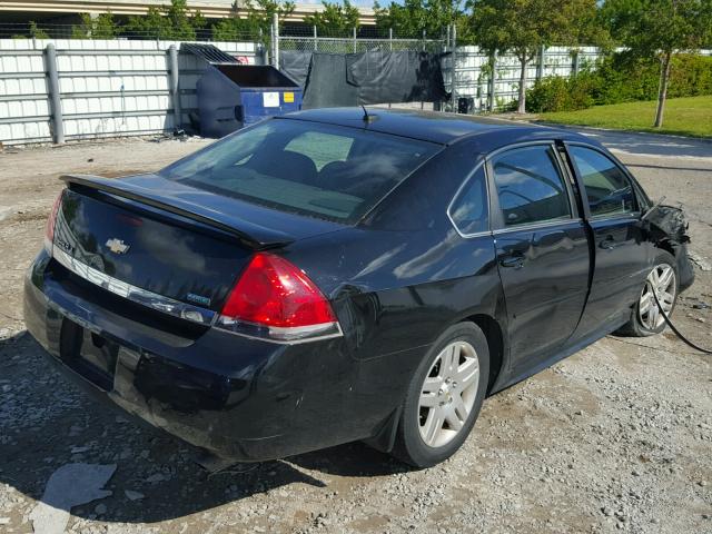 2G1WB5EK7B1334618 - 2011 CHEVROLET IMPALA LT Սև լուսանկար 4