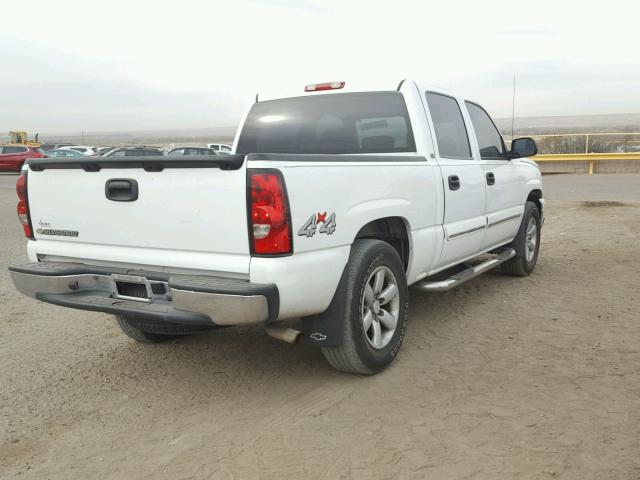 2GCEK13V771173297 - 2007 CHEVROLET SILVERADO WHITE photo 4