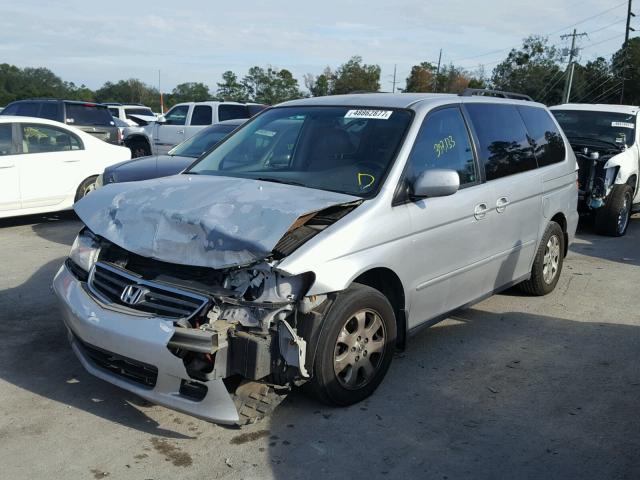 5FNRL18964B023488 - 2004 HONDA ODYSSEY EX SILVER photo 2