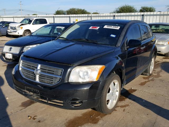 1B3HB48B38D689886 - 2008 DODGE CALIBER SX BLACK photo 2