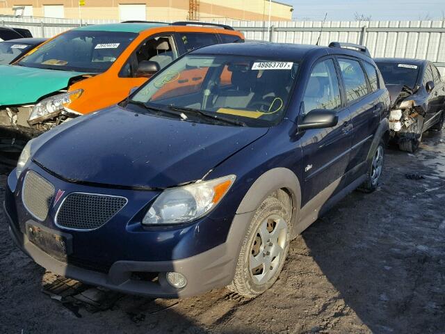 5Y2SL65896Z453569 - 2006 PONTIAC VIBE BLUE photo 2