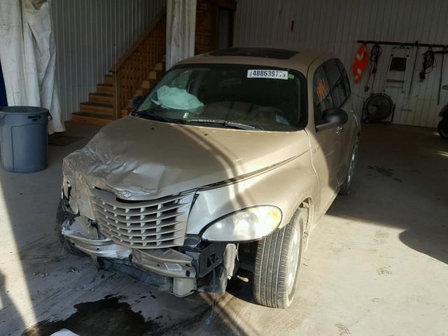 3C8FY68B25T573518 - 2005 CHRYSLER PT CRUISER GOLD photo 2