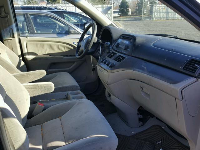 5FNRL38256B065071 - 2006 HONDA ODYSSEY LX GRAY photo 5