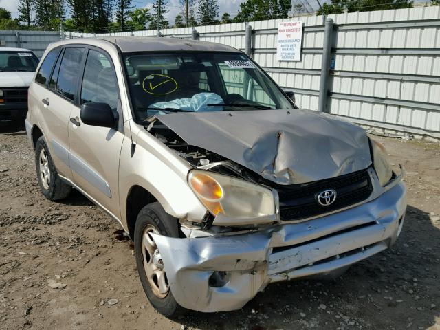 JTEGD20V350054258 - 2005 TOYOTA RAV4 SILVER photo 1