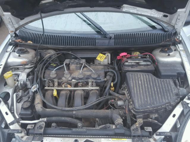 1B3ES56C05D247664 - 2005 DODGE NEON SXT SILVER photo 7