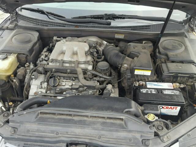 KMHFC46F66A118993 - 2006 HYUNDAI AZERA SE GRAY photo 7