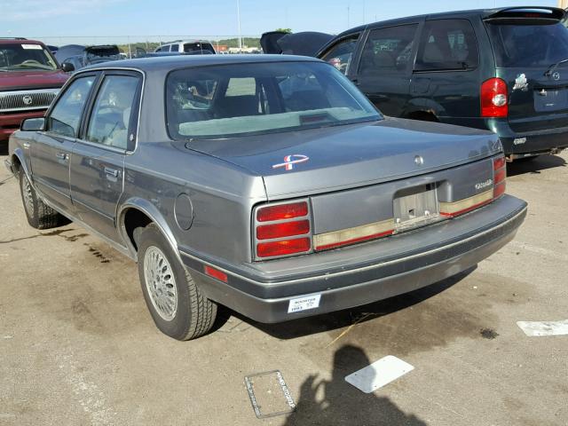 2G3AJ54N6M2352606 - 1991 OLDSMOBILE CUTLASS CI BLUE photo 3