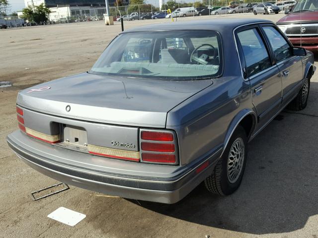 2G3AJ54N6M2352606 - 1991 OLDSMOBILE CUTLASS CI BLUE photo 4