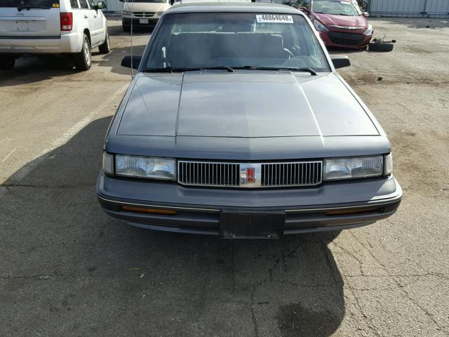 2G3AJ54N6M2352606 - 1991 OLDSMOBILE CUTLASS CI BLUE photo 9