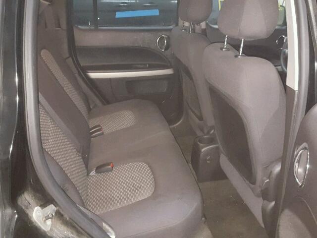 3GNCA13D78S721118 - 2008 CHEVROLET HHR LS BLACK photo 6