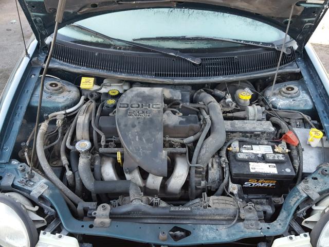 1B3ES42Y2VD236581 - 1997 DODGE NEON HIGHL GREEN photo 7